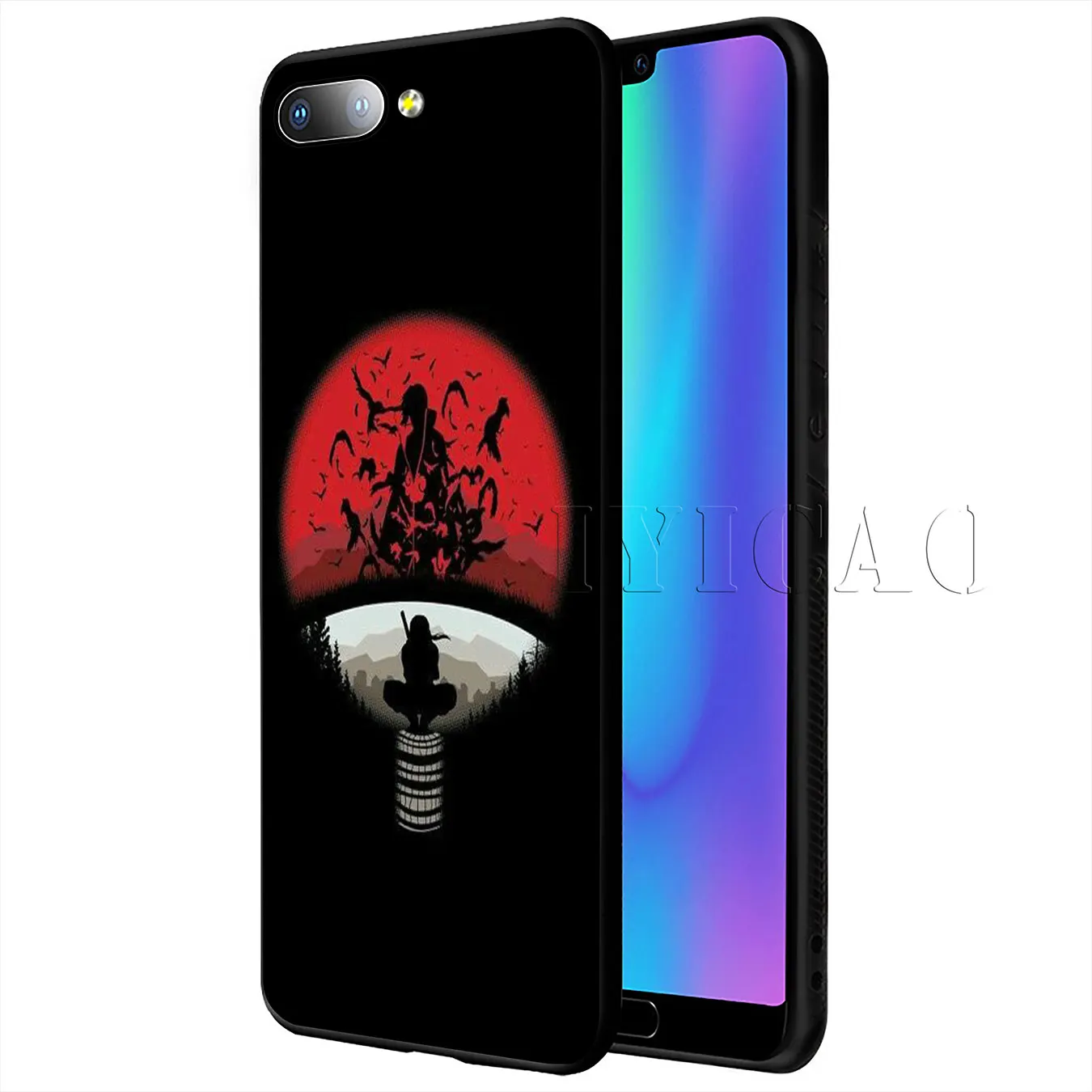 Iyicao Наруто Итачи Учиха Клан Новинка мягкий чехол для huawei P20 Pro P10 P8 P9 P30 Lite Mini 2017 P Smart