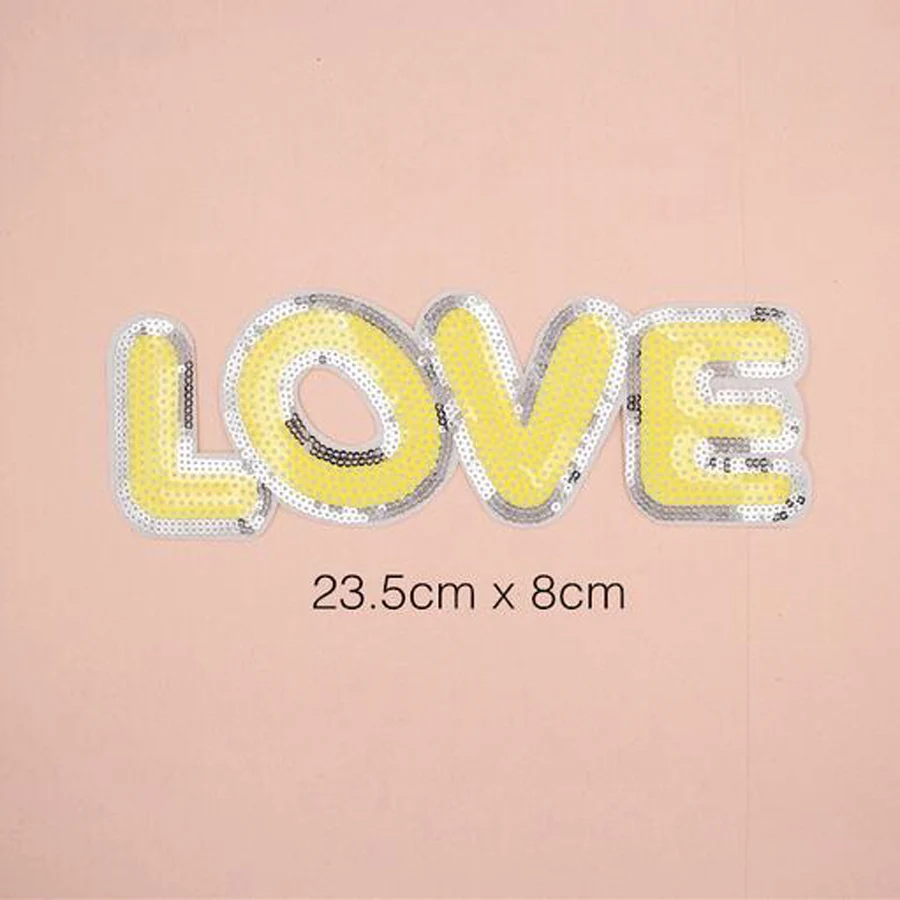 Пайетки вышитые патчи для глаз наклейки одежды сумки Пришивные термоклейкие на