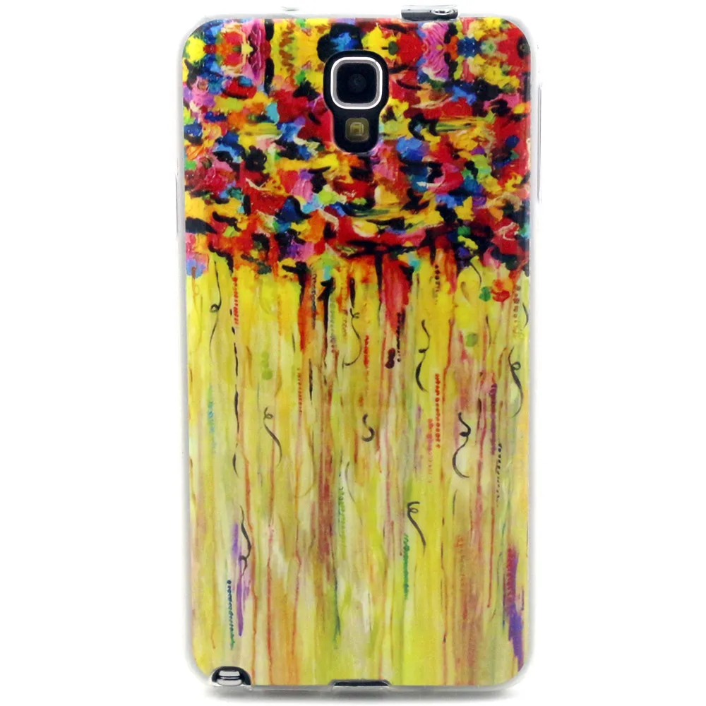 Cute Elephant Balloon Pattern Design TPU Soft Case For Samsung GALAXY Note 3 Lite neo N7505 N7506V N7508v n750 Back Cover Cases |
