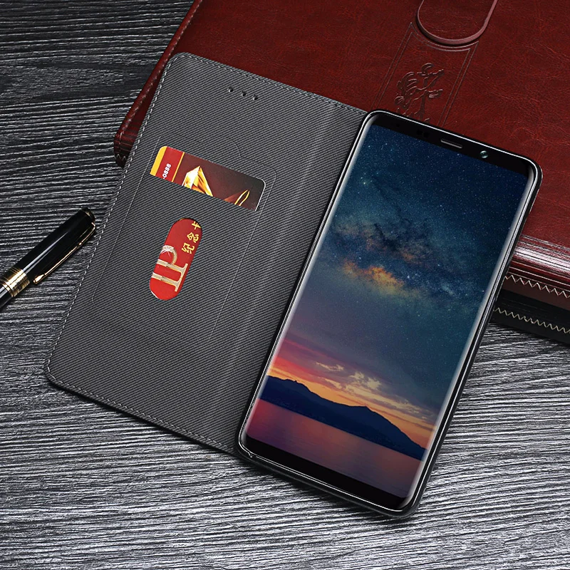 Cubot R11 чехол Роскошный кожаный флип для защитный телефона Ретро задняя