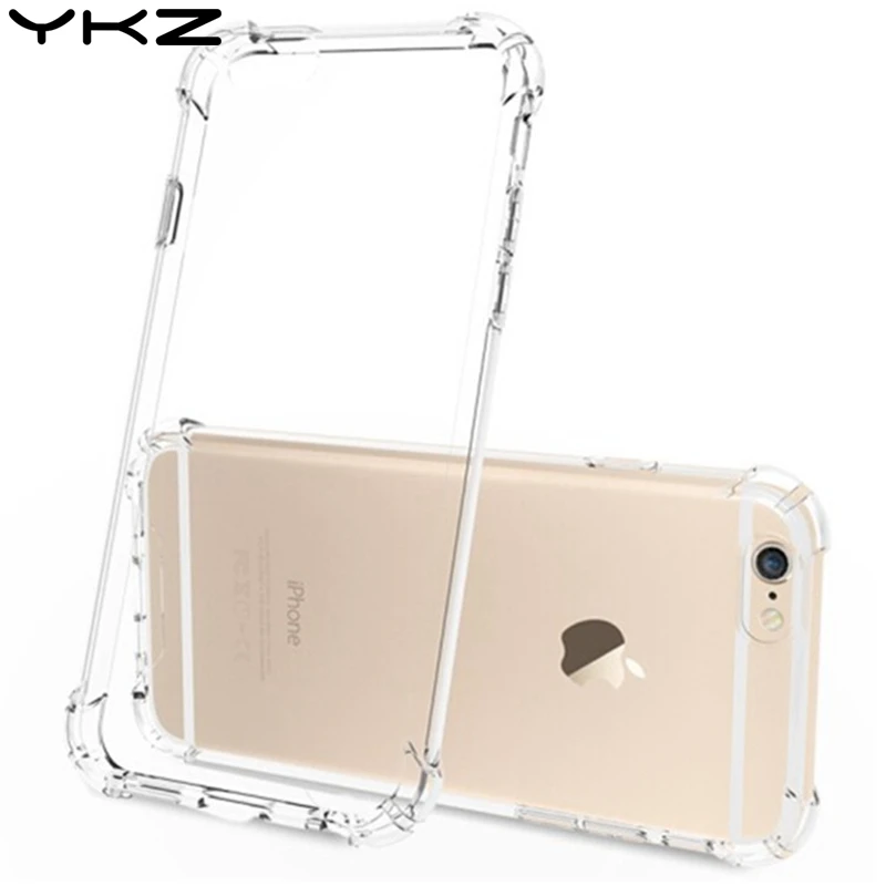YKZ Clear Silicon Ultra Thin Soft TPU Case For 7 7Plus 8 8Plus X Transparent Phone iPhone 5 5s SE 6 6s 6Plus 6sPlus Y35 |