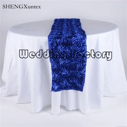 Красивая атласная Розетка настольная дорожка для свадебного украшения | Дом и