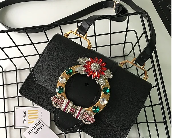 Хит лета 2017 модная женская сумка через плечо из натуральной кожи с жемчугом