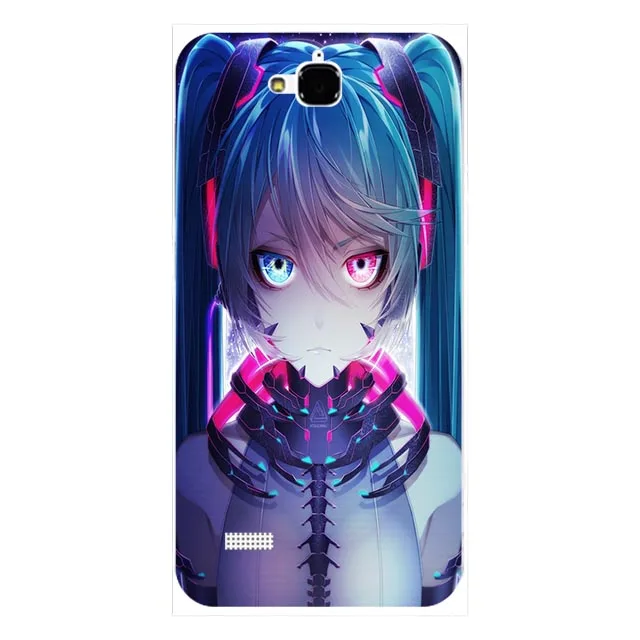 L152 Чехол для huawei Honor 3C Lite/Honor 3C Play/Honor Holly Hol-U19, силиконовый чехол с цветочным принтом, милый чехол для телефона с рисунком в виде животного - Цвет: L152