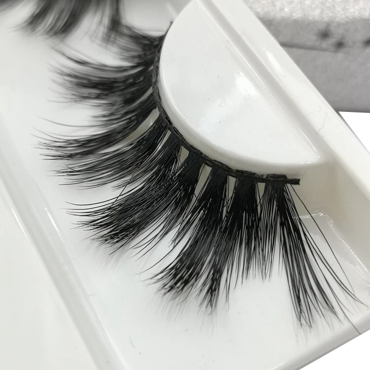 NEW 1 Pairs 25mm Lashes 3D Faux Mink Hair False Eyelashes Thick Long Wispy Fluffy Handmade Eye Makeup Tools | Красота и здоровье