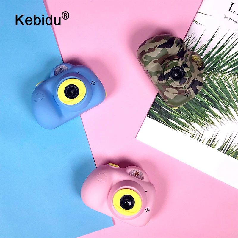 Детская цифровая мини камера kebidu образовательная фотокамера подарок на день
