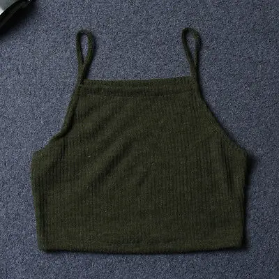 Женский трикотажный топ без рукавов|knitted vest top|top sleevelessvest top |