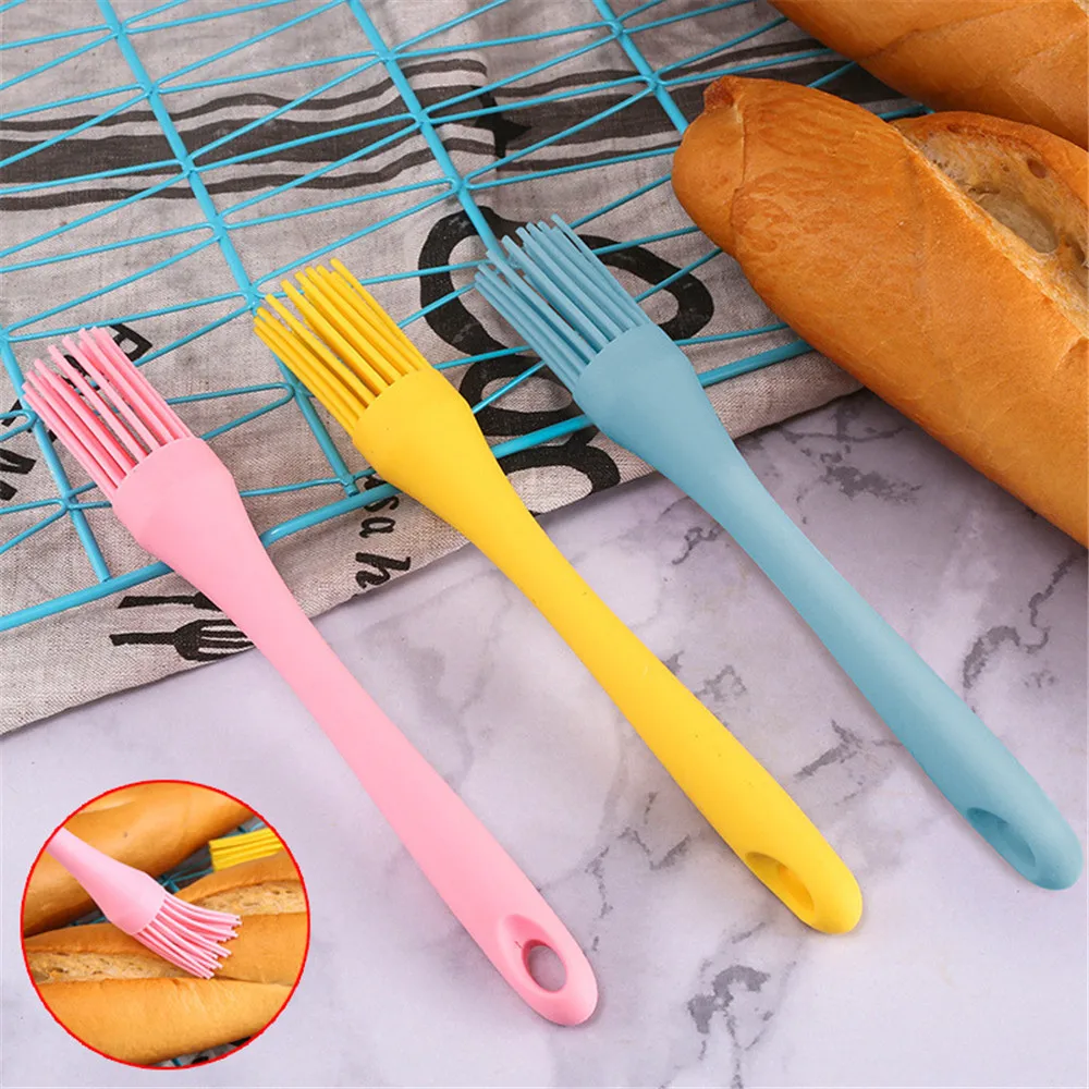 Силиконовая кисточка портативная для барбекю торта крем масла хлеба еды стейка