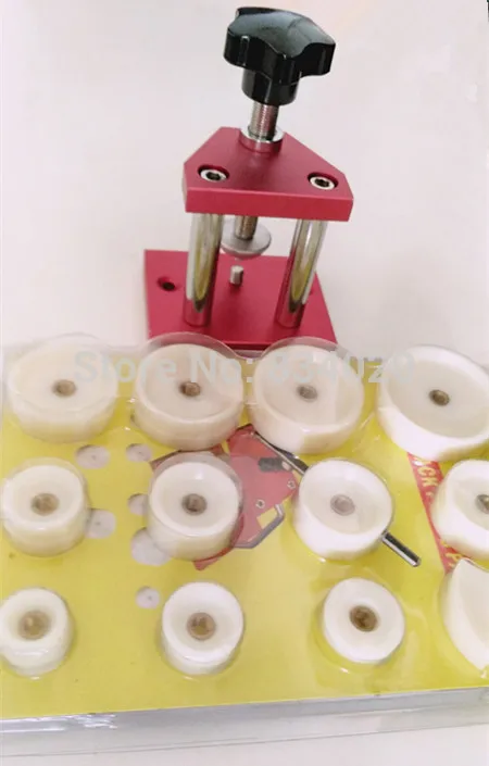 Винтовой Тип часы задняя часть для защелки и винта поставляется с 12 штампами|case