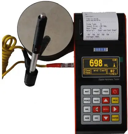 

Digital Leeb Hardness Testers Portable Hardness Tester With Printer YHT400