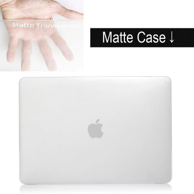 Жесткий Кристальный матовый чехол-накладка для MacBook Air 11 air 13 дюймов A1466 A1932 Pro 13 15 retina A1706 A1708 A1989