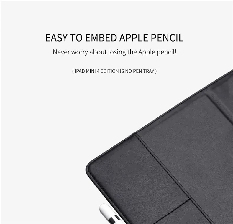QIALINO сумка из натуральной кожи чехол для планшета для iPad 9,7 / Stents Dormancy подставка для карт откидная крышка для iPad Pro 9,7/Air2