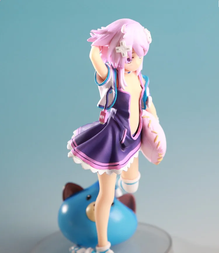 Аниме Hyperdimension Neptunia Lastation Neptune Hold Подушка Ver ПВХ фигурка Коллекционная модель кукла