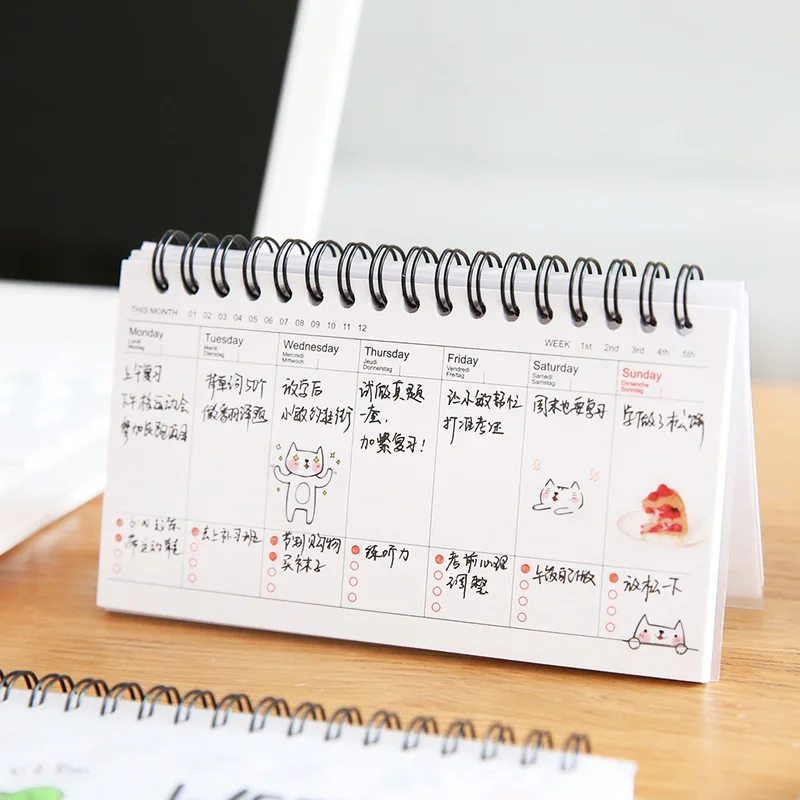 Мини альбом для сашими на неделю 80 листов еженедельный ежедневник органайзер