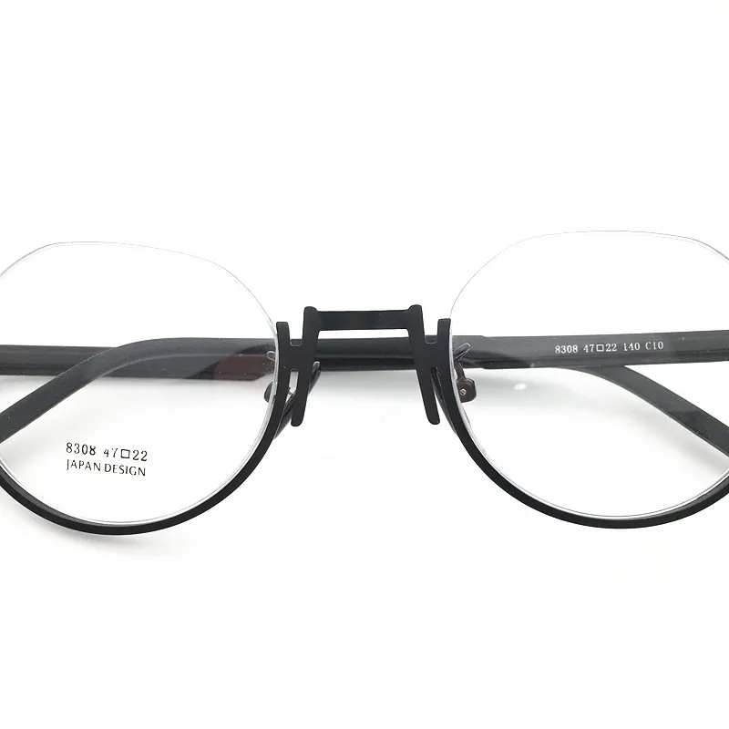 Мужские полувинтажные оправы для очков elight Optical Japan Design 8308|Мужские очки кадры| |