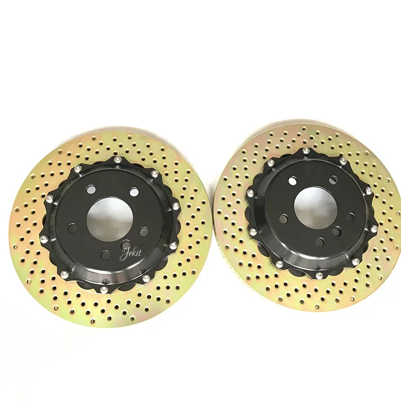 

Jekit Brake disc rotors 355*32mm with black flower type center hats for vw passat b6/passat b7/vw passat b7