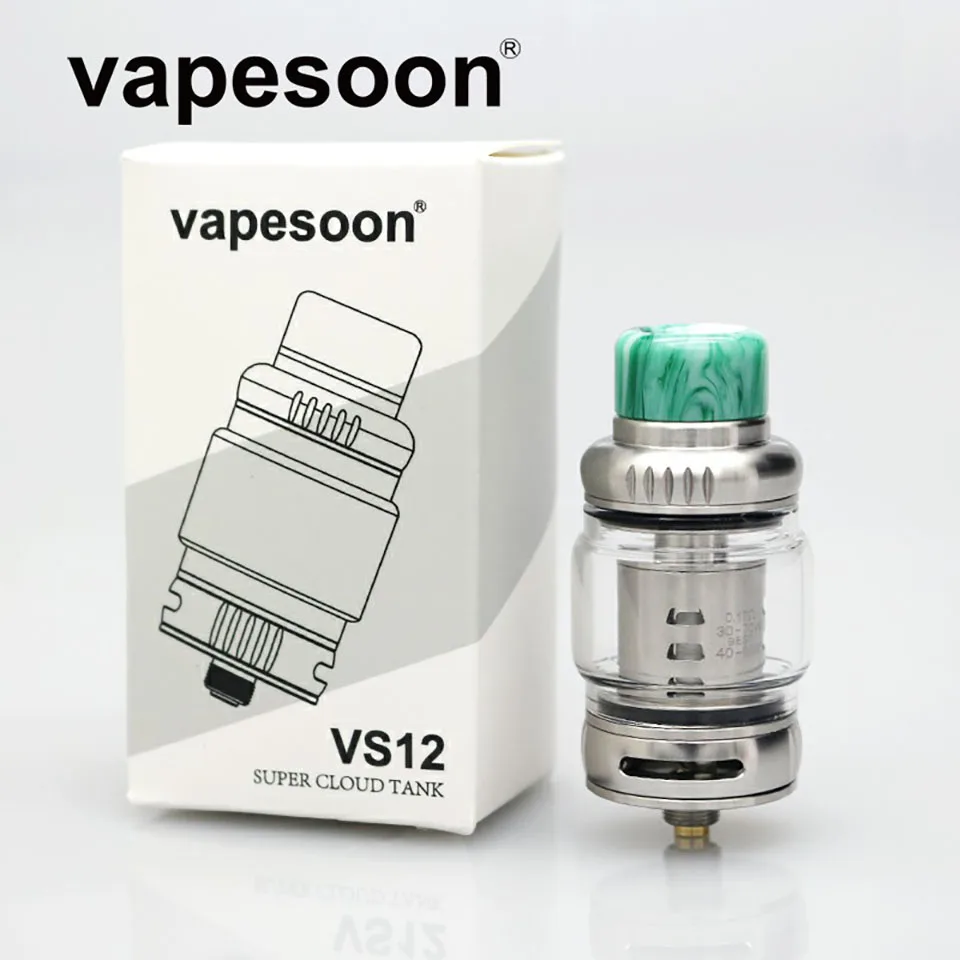 Оригинальный vapesoon VS12 Tank super cloud электронная сигарета атомайзер подходит TFV12 Prince