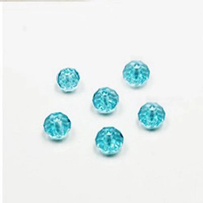 Высококачественные круглые бусины с биконовым кристаллом россыпью 3*4 мм 80 шт.|beads