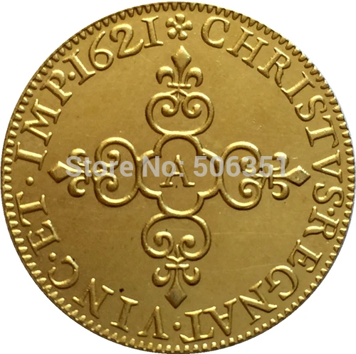 Франция Людовик XIII монета 1620-1643 различная Дата 24 монеты КОПИЯ