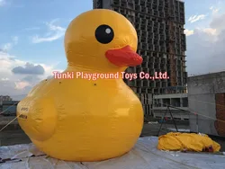 Огромная надувная утка размером 6 метров в высоту. Как думаете, для чего такая может понадобится?