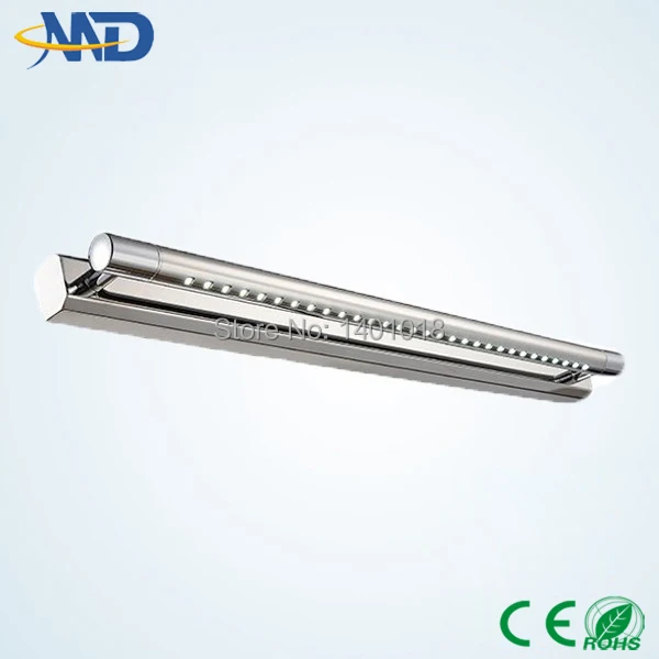 13w Stainless Steel led mirror lamp 450lm 85-265v wall front lighting indoor bathroom&ampmakeup free shipping warm&ampwhite | Лампы и