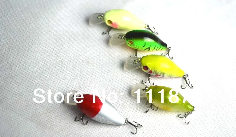 Новое поступление пластиковые приманки для рыбалки 5 шт. 8 см г жесткие рыболовные