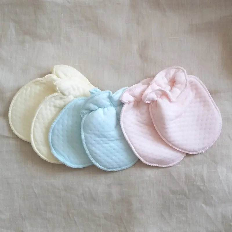 2Pair/lot Infant Handguard Newborn Baby Winter Gloves Cotton Anti Scratching Boys Girls Mittens for Newborns | Детская одежда и