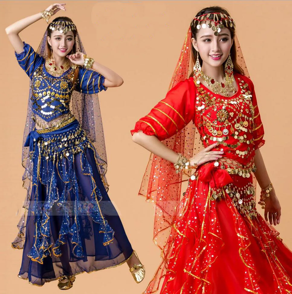 

Summer Bellydance Costume Set Women Belly Dance Costumes Set Bollywood Dress Belly Dance Dress 6 Colors