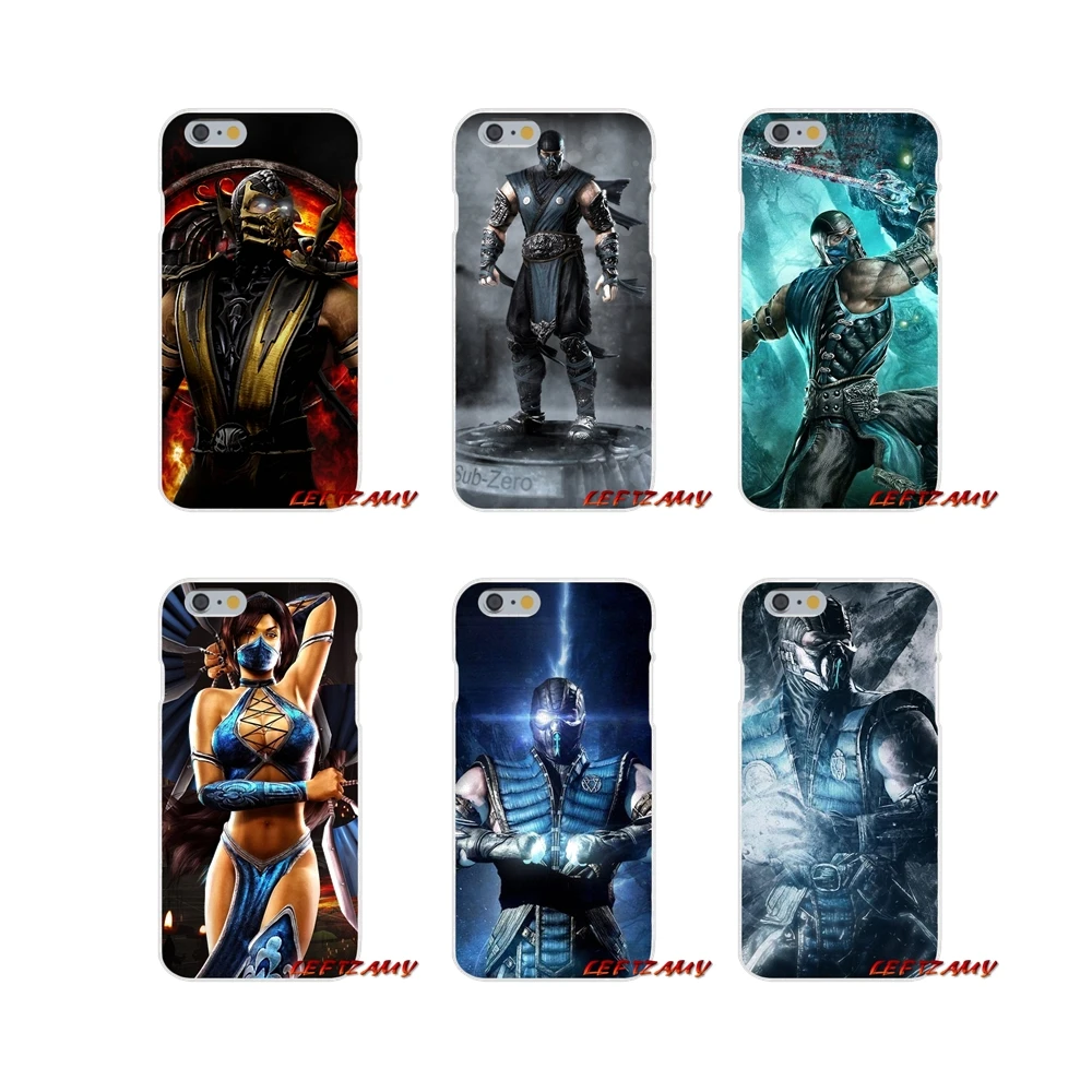 Скорпион в Mortal Kombat для iPhone X XR XS MAX 4 4S 5 5S 5C SE 6 S 7 8 плюс аксессуары телефон