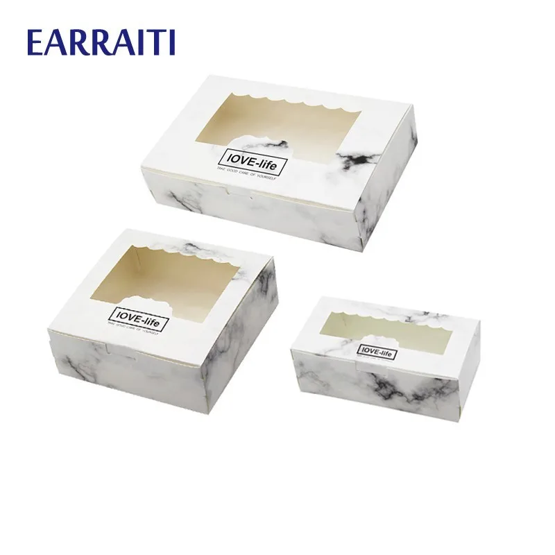 500 шт. бумажные коробки для упаковки подарков|Подарочные сумки и упаковка| |