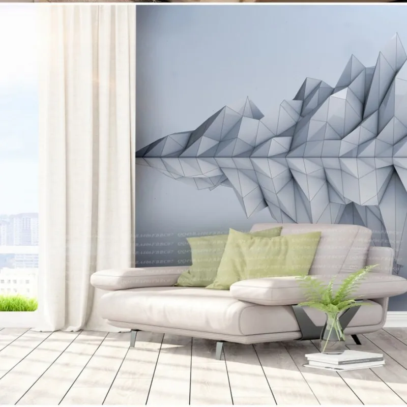 Dropship Colomac Wallpaper Children High Definition Minimalist Geometric Mural Papel De Parede 3d Home Improvement | Обустройство