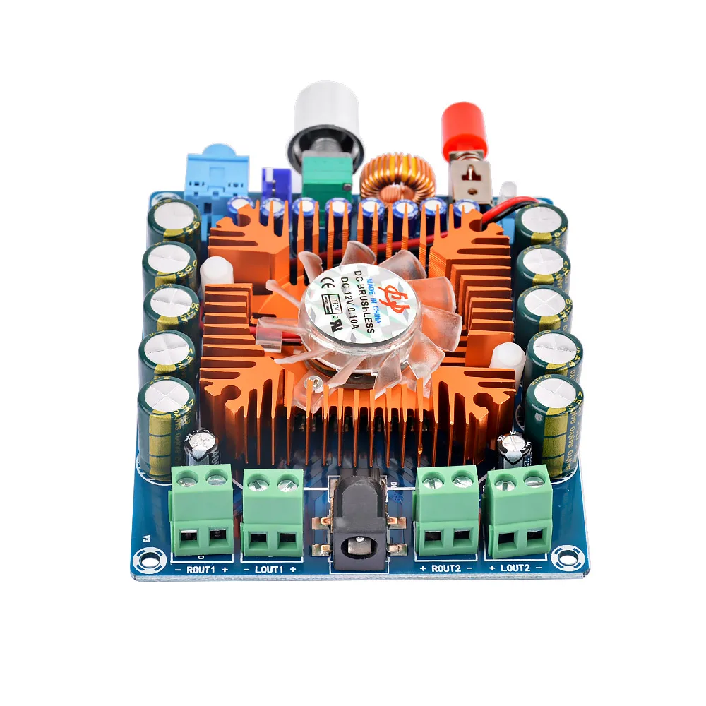 Aiyima TDA7850 усилитель AMP 50 Вт * 4 Hi Fi канальная Автомобильная усилительная плата для