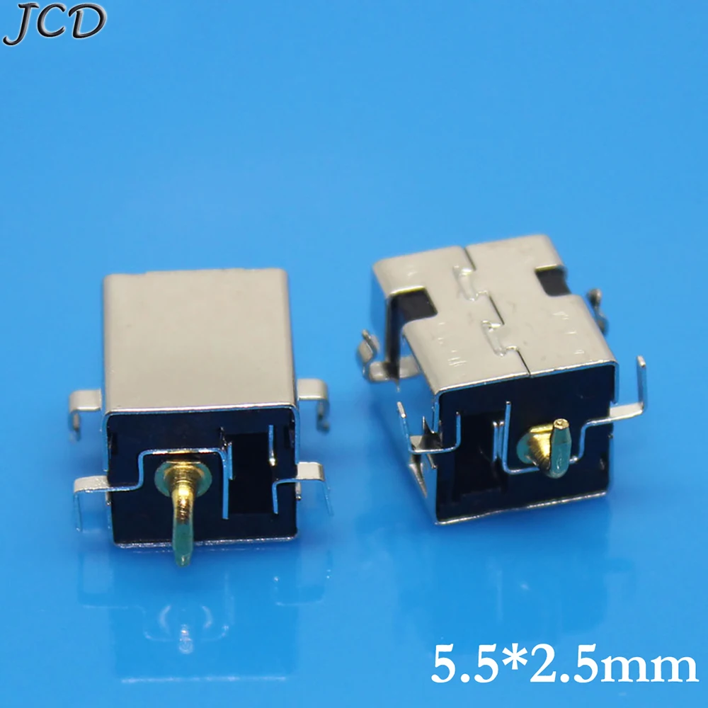 JCD 2pcs/lot DC Power Jack Golden pin for Asus K52JR A52 A53 K52 k53 U52 X52 X53 X54 PJ033 A43 X43 A53 A53S U30 LAPTOP