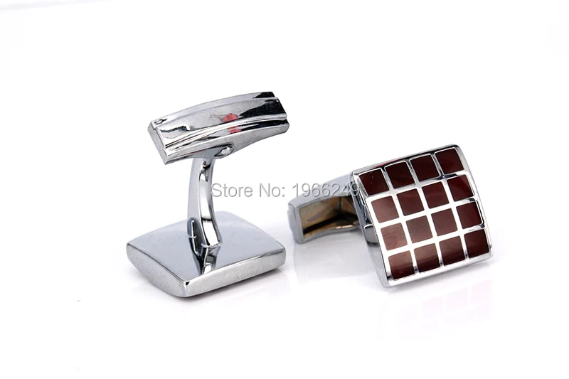 MMS модные красные сетчатые запонки Королевский декоративный узор винтажный