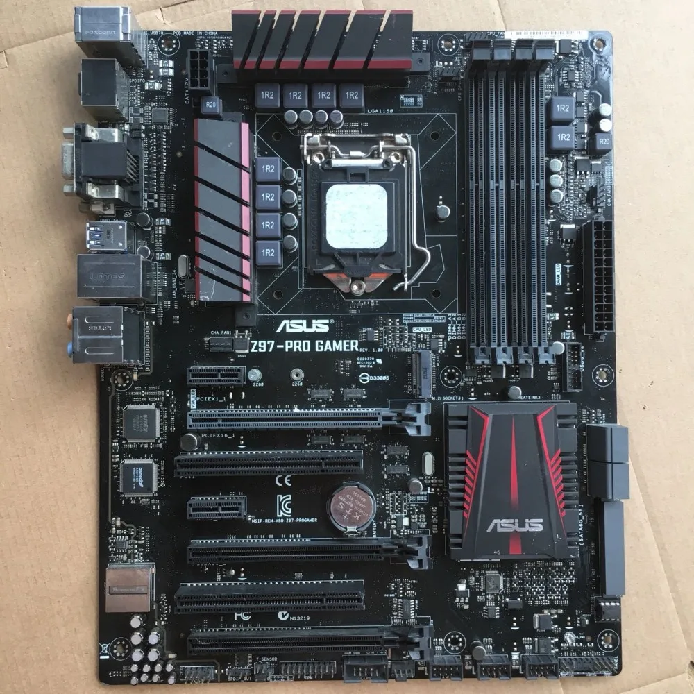 Asus Z97-PRO геймер рабочего Материнская плата разъем LGA 1150 i7 i5 i3 DDR3 32G USB3.0 Z97 рабочего Материнская плата