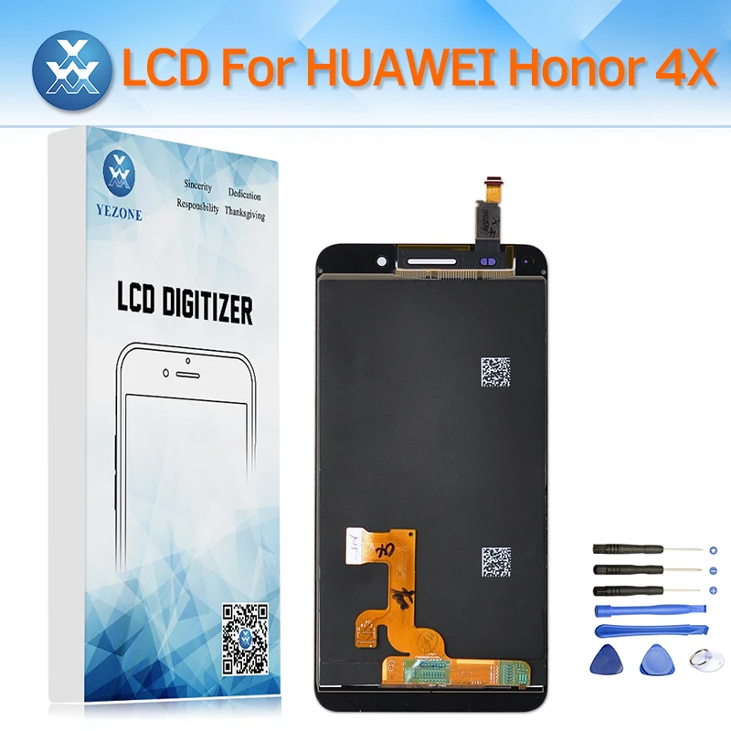 Высокое качество ЖК дисплей Дисплей для huawei Honor 4X Экран сенсорный дигитайзер