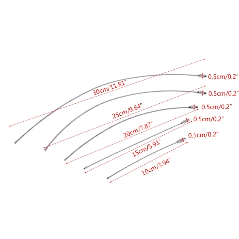 1 шт. проволока из нержавеющей стали брелок игрушка ключ цепочка для ключей