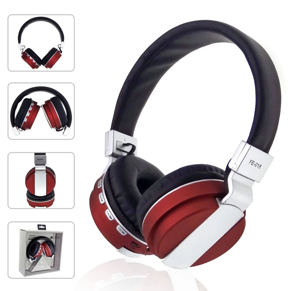 Беспроводные Bluetooth стерео музыкальные наушники с глубокими басами гарнитура