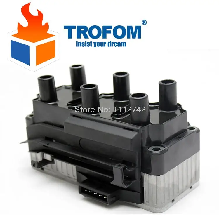 

Auto Ignition Coil For Volkswagen VW Corrado Golf 3 Passat Sharan Transporter Vento Jetta EuroVan 2.8 2.9 95VW12029AA 0986221015