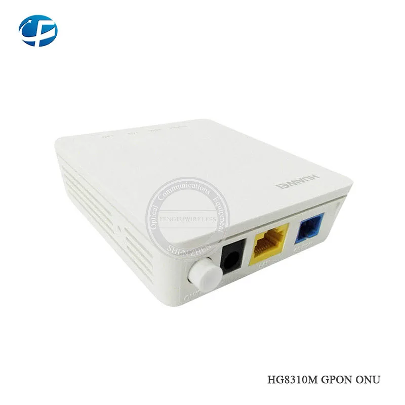 20 шт onu gpon hua wei ont FTTH fiberhome onu модем Подержанный hg8310m 1GE GPON ONU ONT с английской версией