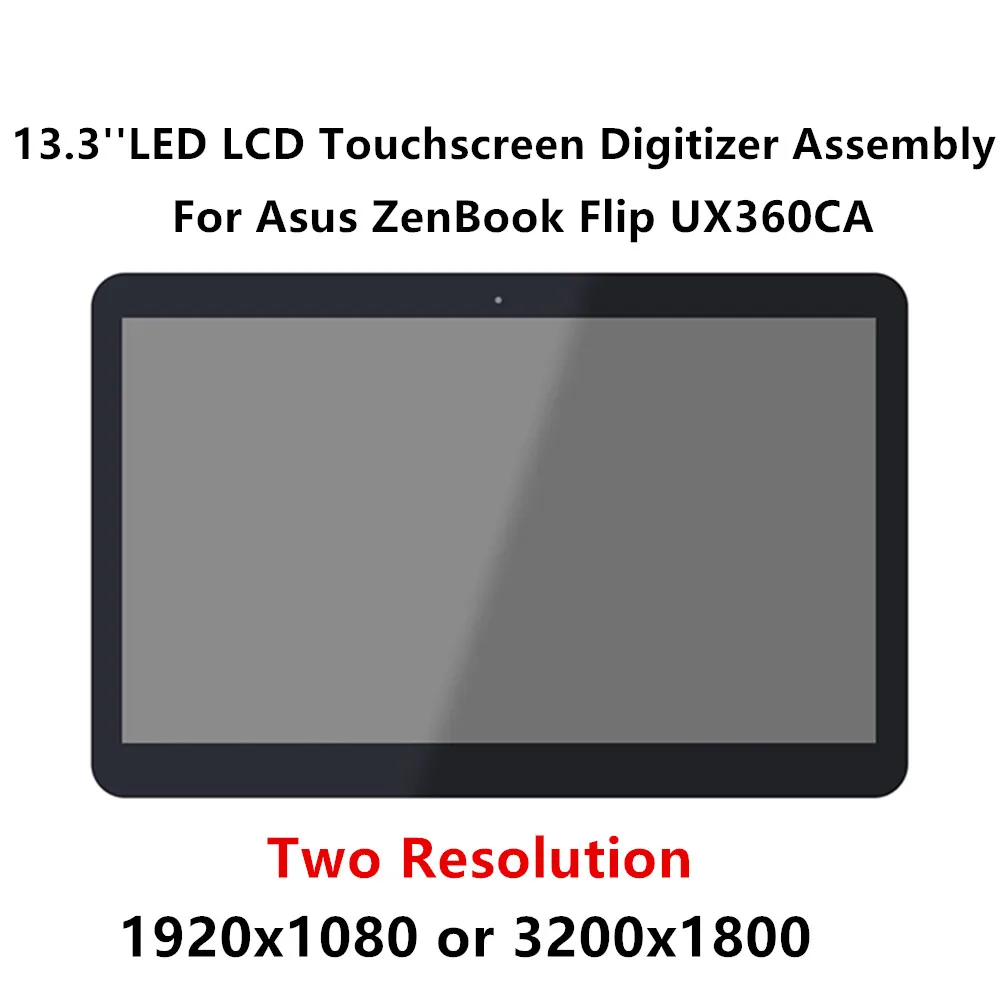 FTDLCD 13 3 ''LED LCD сенсорный экран дигитайзер сборка для Asus ZenBook Flip UX360CA 1920x1080 или