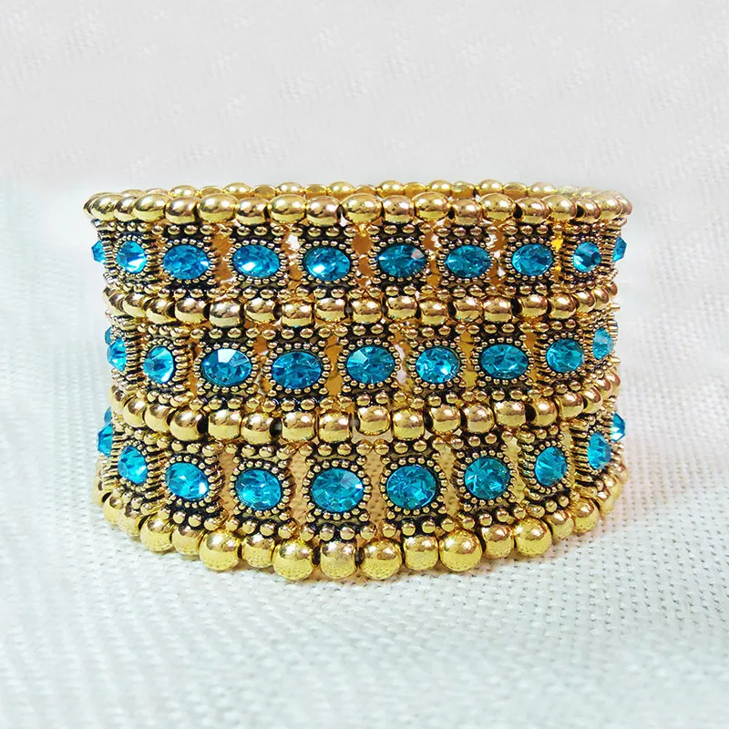 3 нити многослойный телефон открывающийся стрейчевый браслет увеличенные