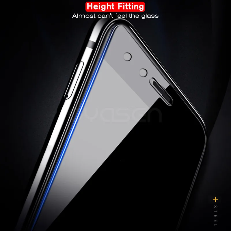 Взрывозащищенный протектор экрана для Huawei Y5 Y6 Y7 Y9 Prime Pro 2018 2019 9 9H защитная пленка