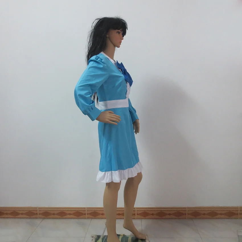 Бесплатная доставка когда мэрни была там косплей-костюм платье Марни синяя