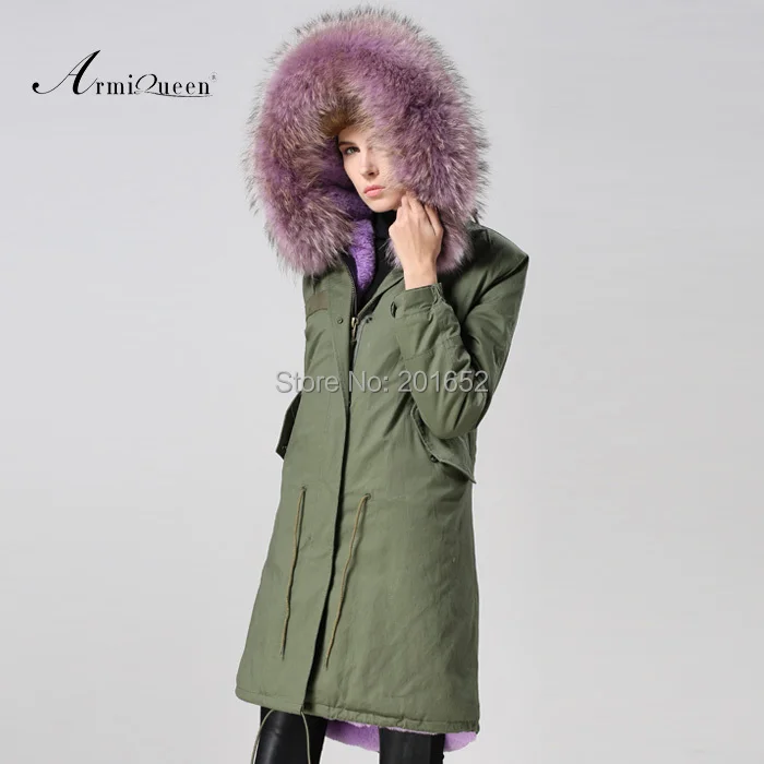 Женское зимнее длинное пальто с капюшоном mrs толстой подкладкой и меховым
