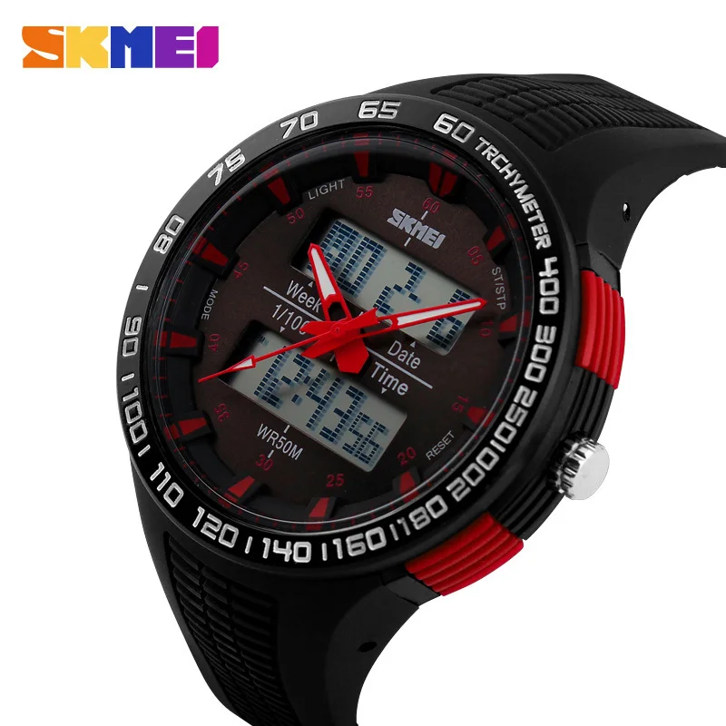 2018 Топ SKMEI для мужчин спортивные Военная Униформа повседневные часы Элитный