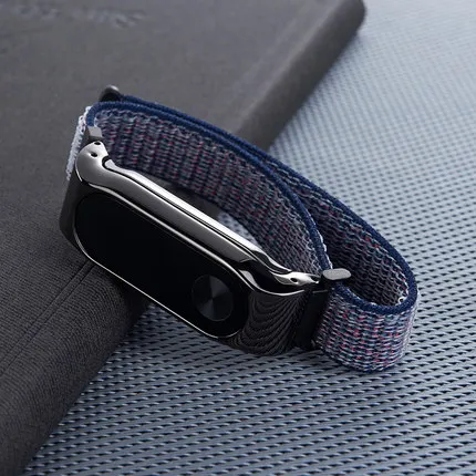 Для Xiaomi mi 4 3 ремешок на запястье нейлоновые полосы Спорт mi band 3 браслет для Xiaomi mi band 2 ремешок на запястье