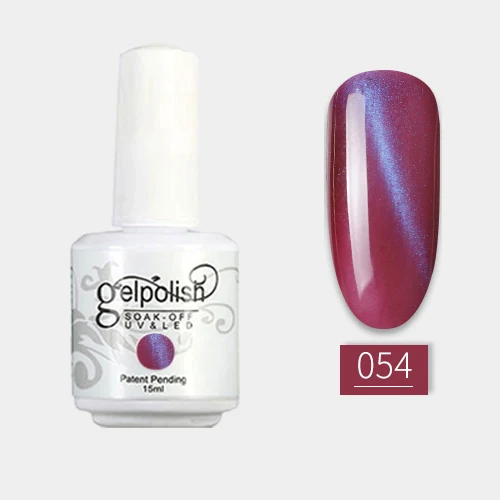 Гель-лак «кошачий глаз» 15 мл гель для ногтей кошачий глаз Гель-лак для ногтей 60 цветов Выбор Модный Роскошный милый цветной гель - Цвет: 054