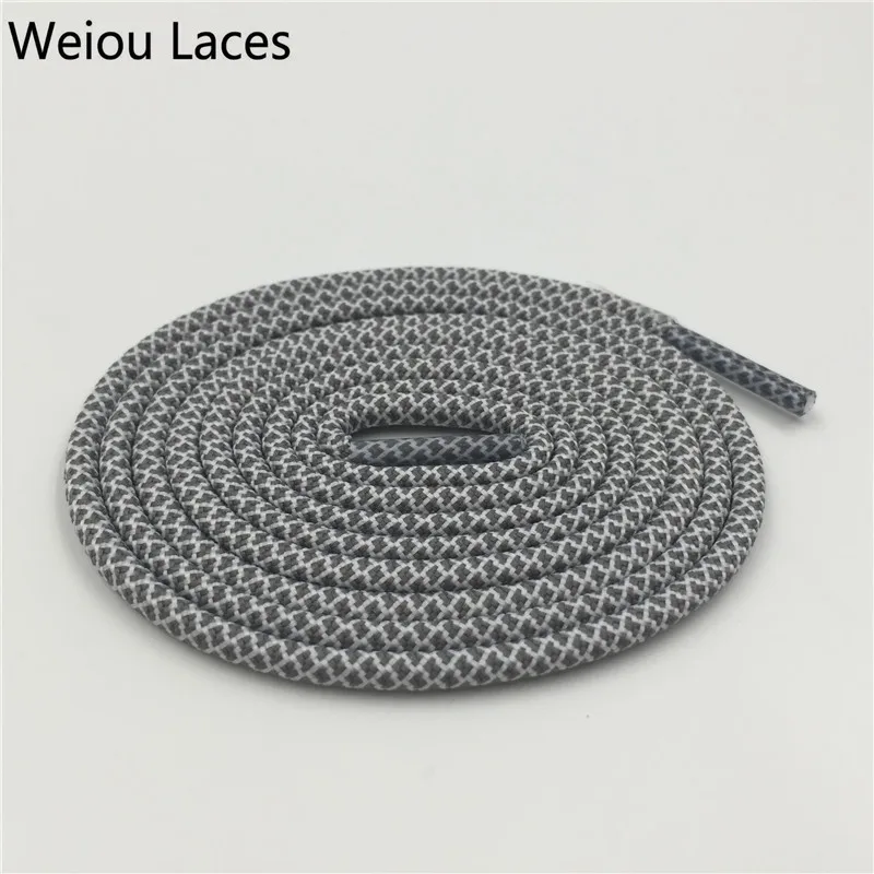 51 Medium gray White Weiou уличные полиэфирные повседневные кроссовки веревки шнурки серый Катание на коньках ботинки шнурки для ботинок martin спортивная обувь 350 750 - Цвет: 51 Medium gray White