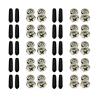 10 пар компонентов скоростного Скакалка Регулировка винтов концевых крышек фурнитура Длина регулируемые винтовые болты